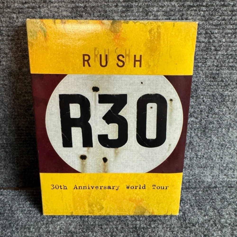 Rush R30 30th Anniversary World Tour 2-Disc DVD Progressive Rock Live Concert